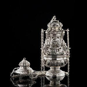 Silver Incense Burner art. 300